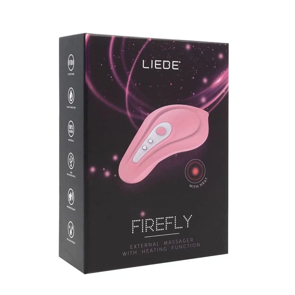 Firefly - vibrador externo recargable candy  pink