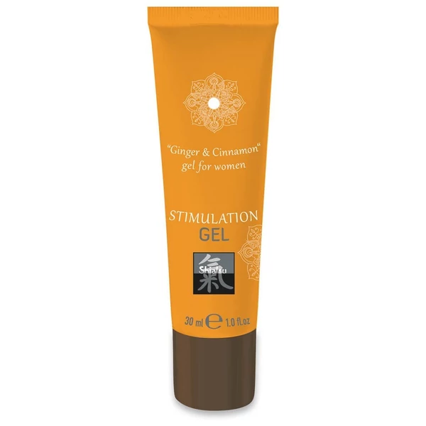 Stimulation gel - ginger & cinnamon 30 ml női vágyfokozó izgató