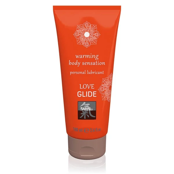 Hot shiatsu love warming - vízbázisú, melegítő síkosító (100 ml)