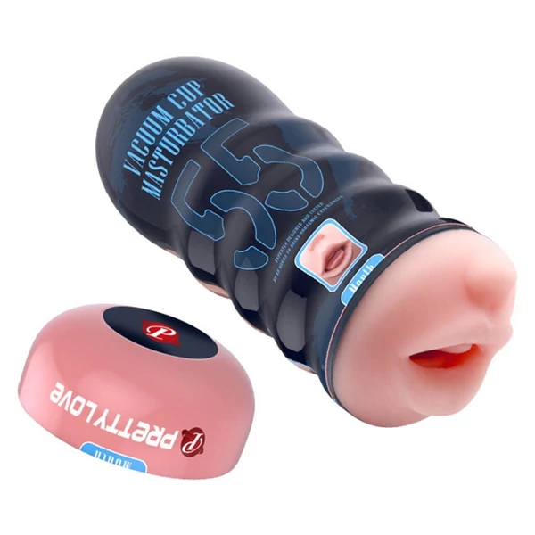 Száj maszturbátor Pretty Love Vacuum Cup - Mouth