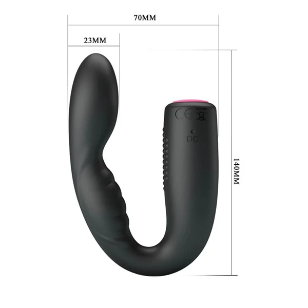 Pretty love quintion black g-pont vibrátor