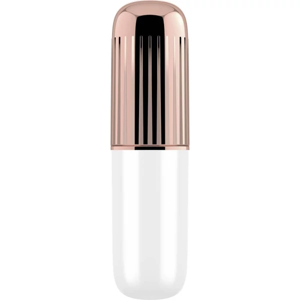 Satisfyer secret affair - akkus, vízálló mini rúdvibrátor (rózsa arany-fehér)