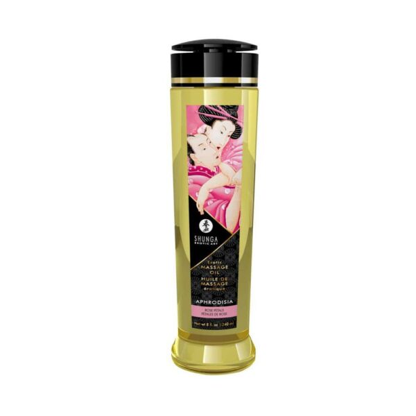 Shunga Erotikus masszázs olaj rózsa 240 ml 