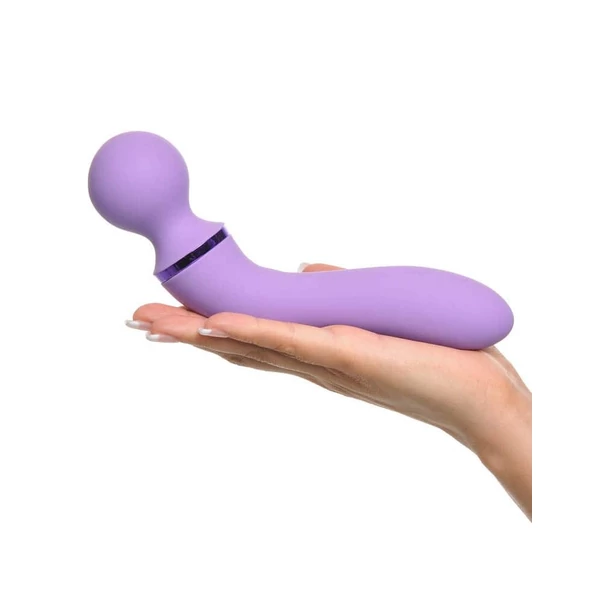Vibártor és masszírozó egyben lila Fantasy for her duo wand massage-her