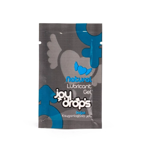 Víz bázisú natúr síkosító tasak 5ml - Naturel personal lubricant gel Joydrops