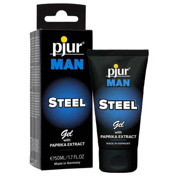 Pjur man steel bőrápoló gél intim területre, uraknak (50 ml)