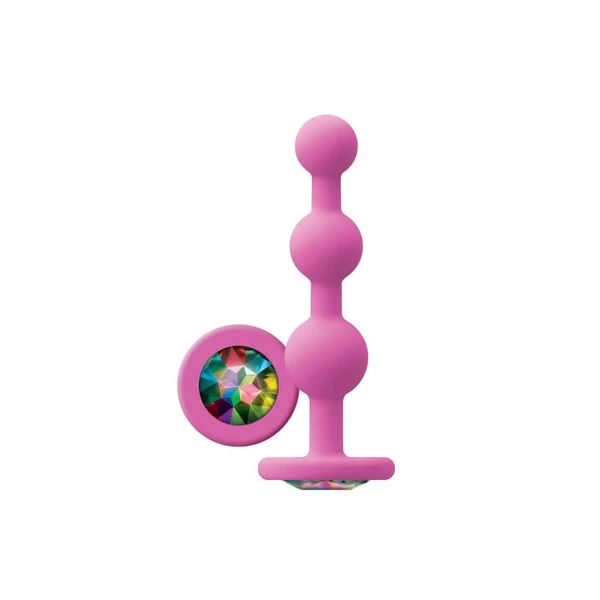 Análfüzér 3 gyönggyel Glams butt plug