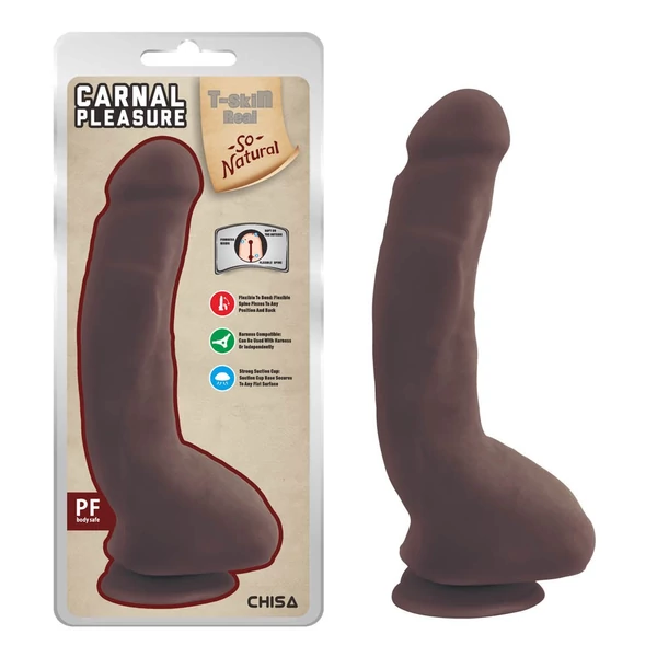 Dildó letapasztható valósághű Carnal pleasure latin