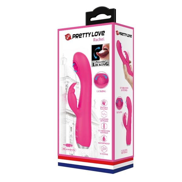 Pretty Love Rache nyelves vibrátor 20 cm