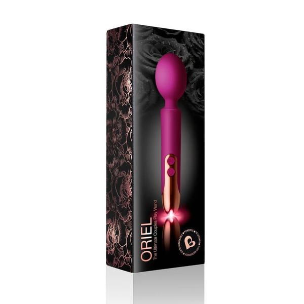 Masszíozó vibrátor Oriel tölthető wand fuchsia