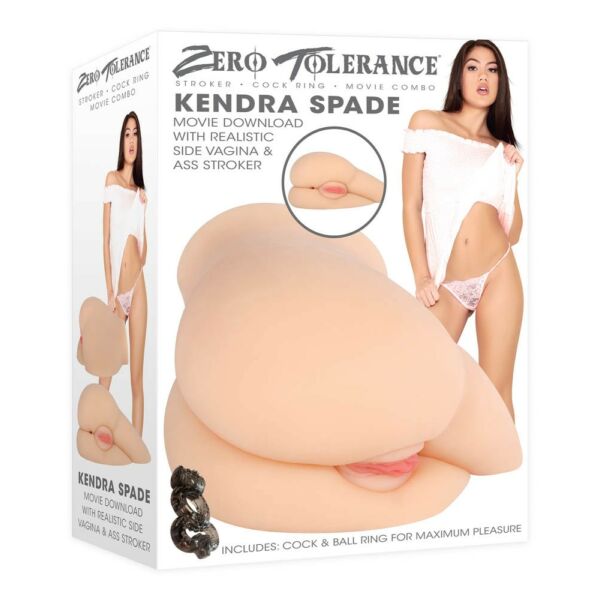 Kendra spade valósághű vagina és fenék maszturbátor