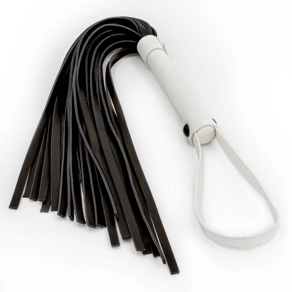 Korbács Glo bondage flogger zöld