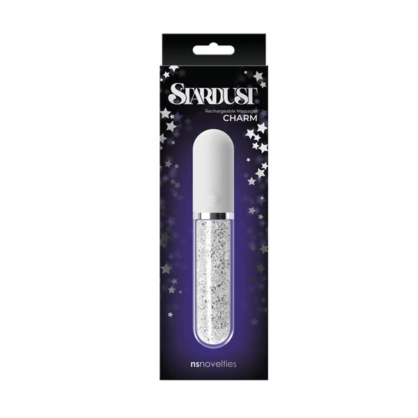 Stardust charm fehér Vibrátor 