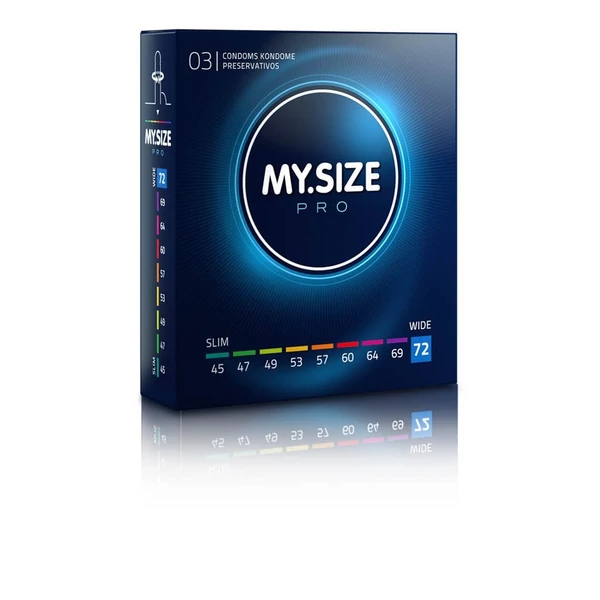 My size pro óvszer 72 mm (3 db)