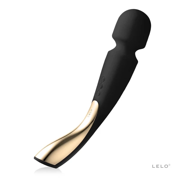Akkus, masszírozó vibrátor Smart wand 2 medium black