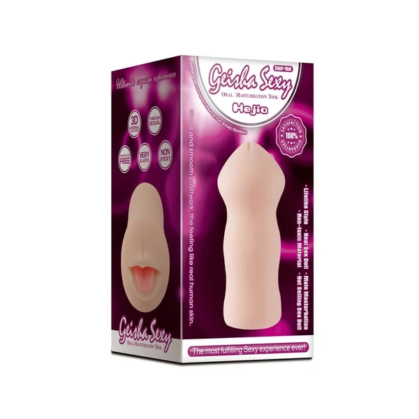 Száj maszturbátor Hejiaz mouth shape pocket pussy