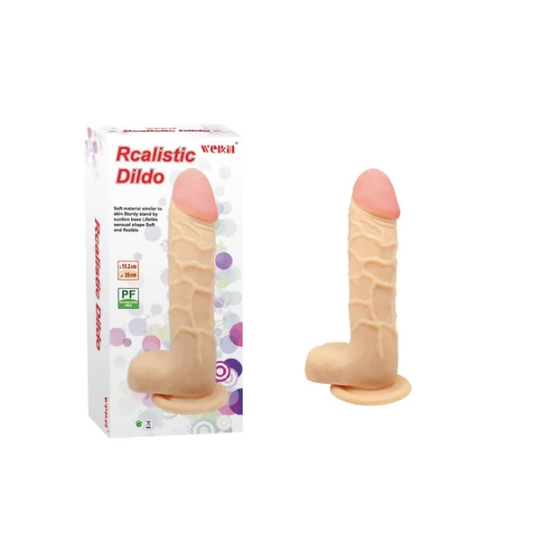 Eres dildó Charmly realistic 6 flesh