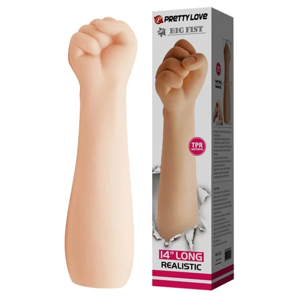 Öklözéshez műkéz 36 cm Pretty love 14 big fist