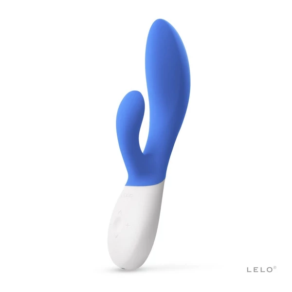 Csiklókaros nyúl vibrátor Lelo Ina wave 2 california sky blue