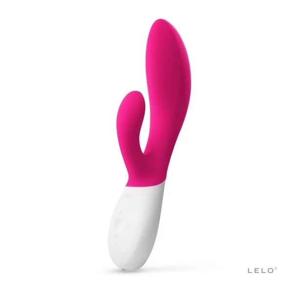 Csiklókaros nyúl vibrátor Lelo Ina Wave 2 Cerise