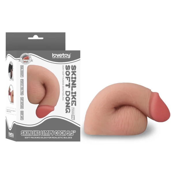 Ernyedt pénisz nadrágba 14 cm skinlike limpy cock
