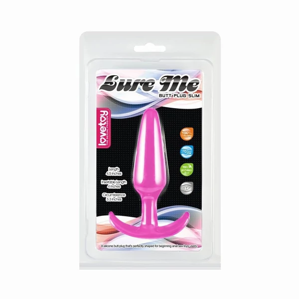 Popsidugó Lure me classic anál plug s pink