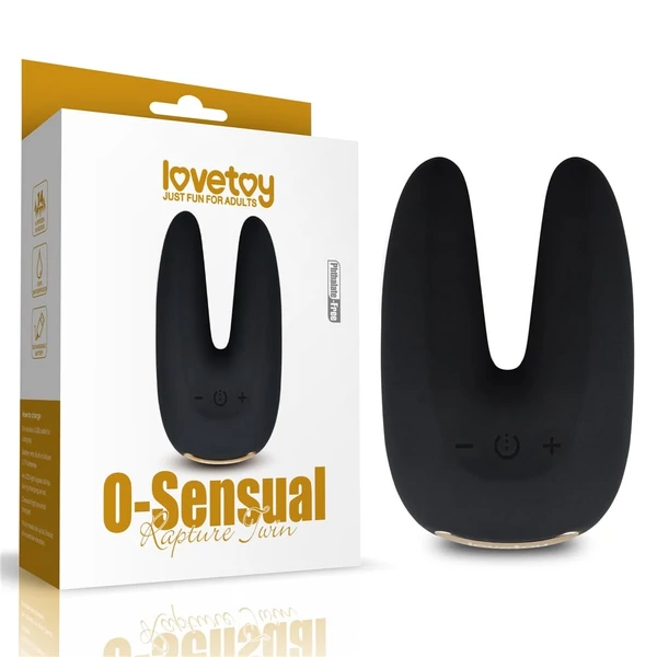 Csiklóizgató vibrátor O-Sensual Rapture Twin
