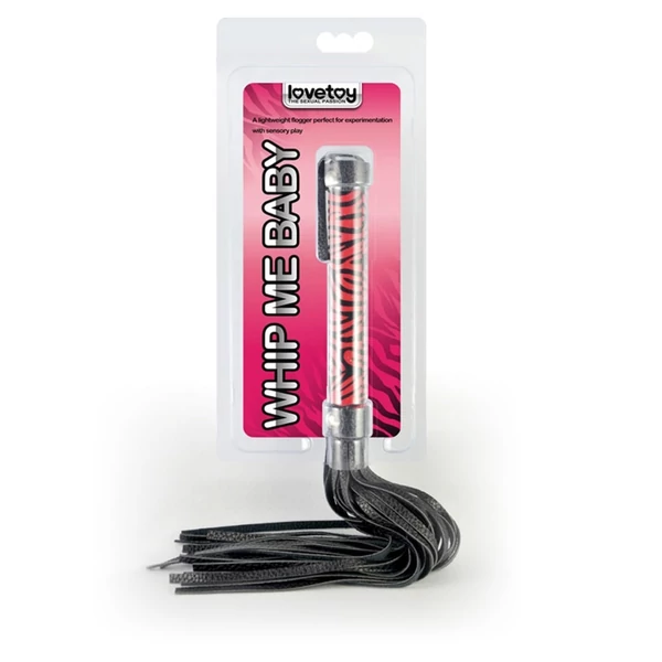 Korbács Whip me baby leather whip