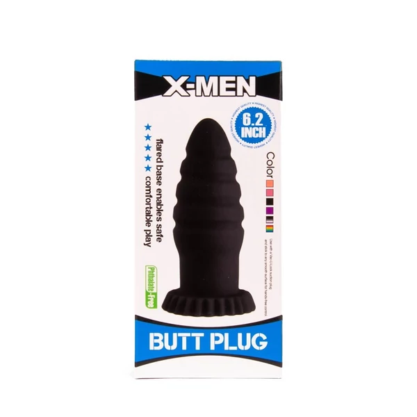 Vaskos análdugó X-men 16 cm butt plug flesh