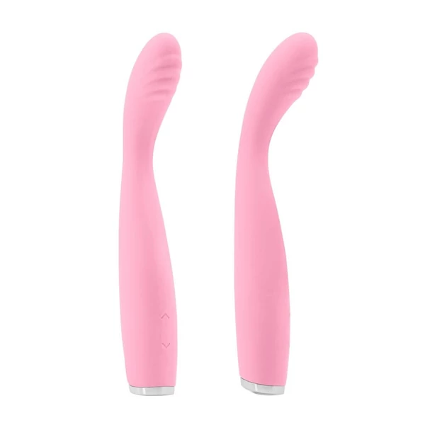 G-pont és csikló vibrátor Luxe lillie - pink 19 cm