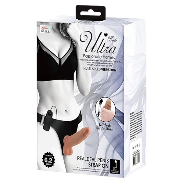 Felcsatolható vibrátor Ultra Passionate Harness 6