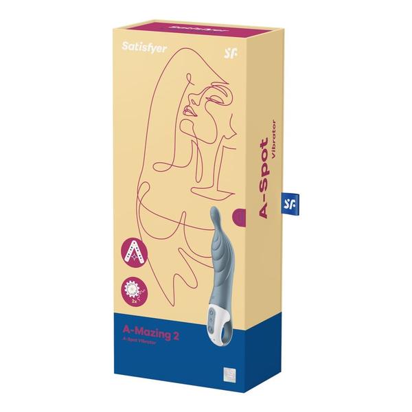 Satisfyer A-pont vibrátor (szürke) - A-mazing 2