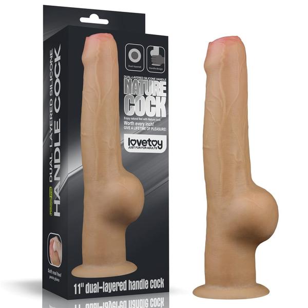 Fogantyús dildó 11 handle cock 28 cm