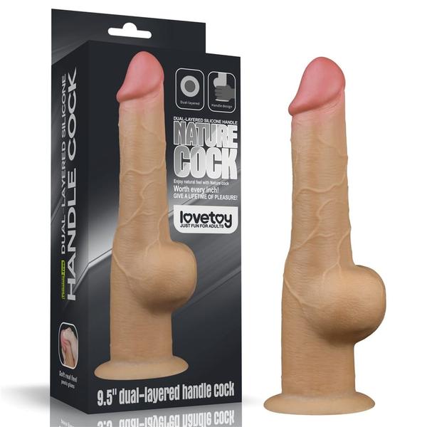 Fogantyús dildó 9.5 handle cock 24 cm