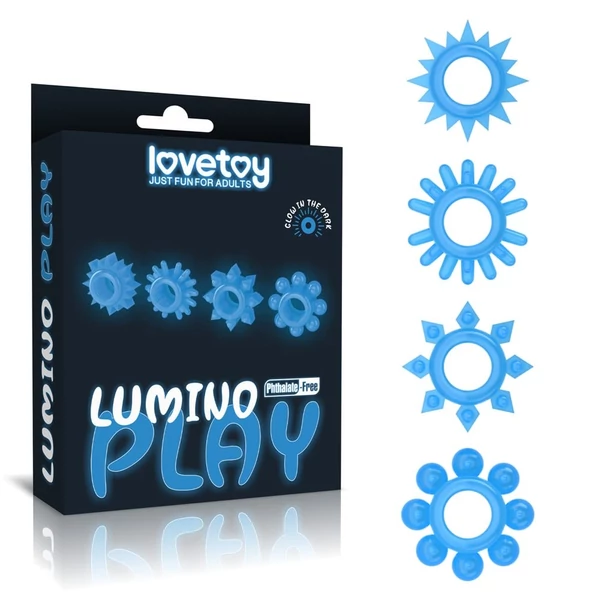 Lumino play péniszgyűrű készlet 4 db-os