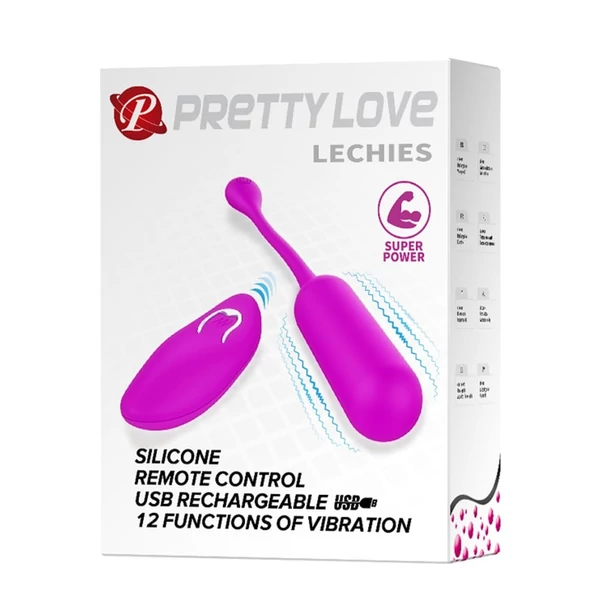 Pretty Love Lechies vibrációs tojás távirányítóval