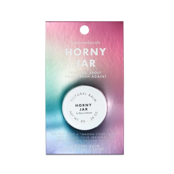 Klitoriszizgató balzsam - Horny jar clitherapy balm