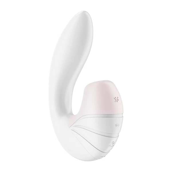 Léghullámos 2 in 1 vibrátor Supernova fehér