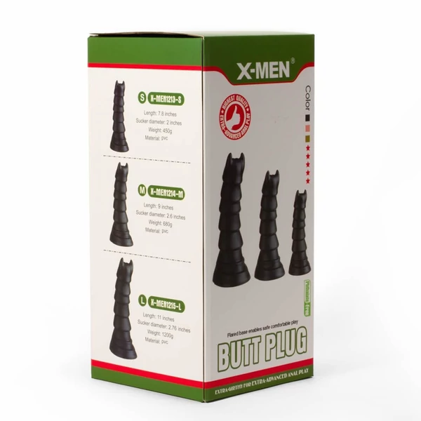 Anális kényeztető X-men monster plug 2 l