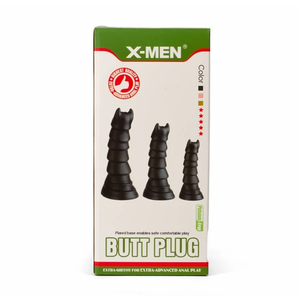 X-men monster anál plug 2 kis méret