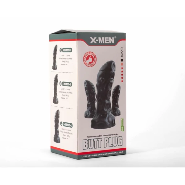 Fenékdugó X-men monster plug M méret