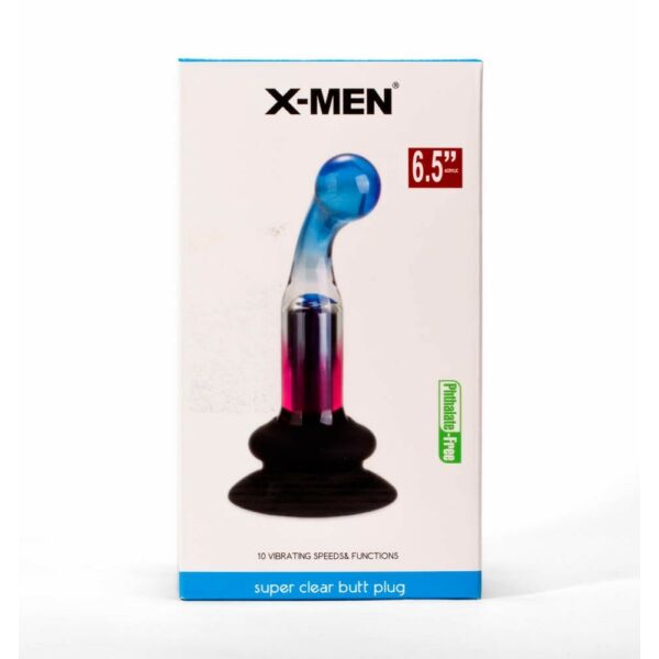 X-men análdugó és g-pont vibrátor - vibrating gpot plug 2