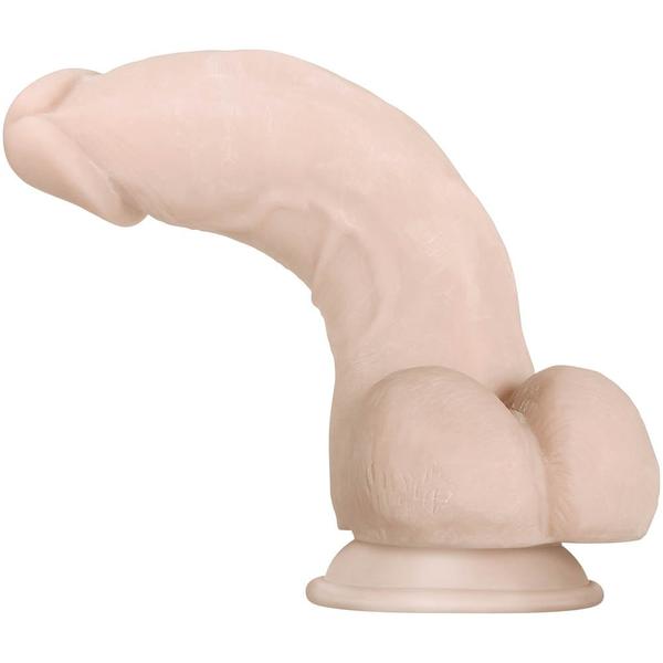 Világos bőrszínű, realisztikus dildó 21,5 cm