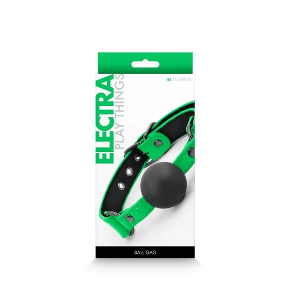 Szájpecek zöld Electra gag