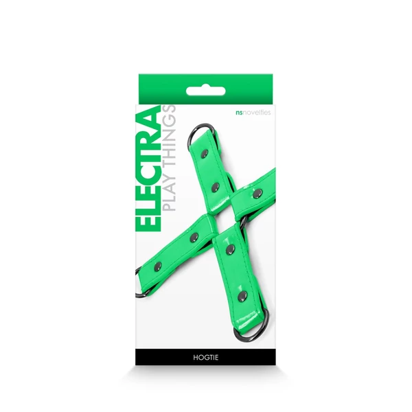 Műbőr keresztkötöző Electra  - zöld