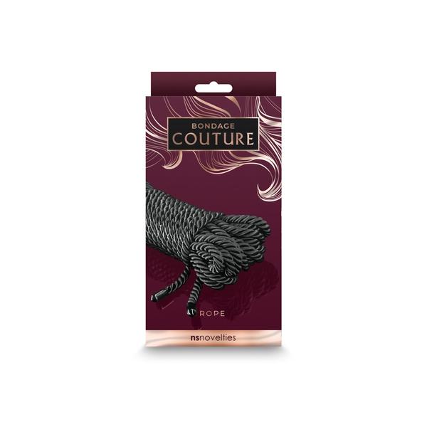 Kötöző bondage couture rope - fekete