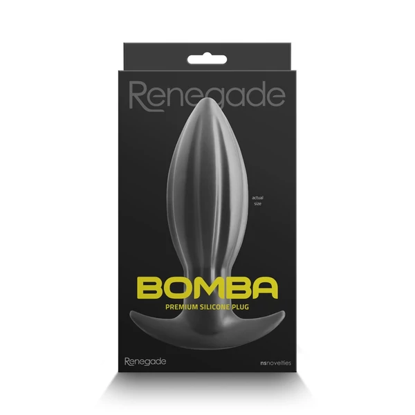 Kicsi anális dugó Renegade bomba S méret - fekete