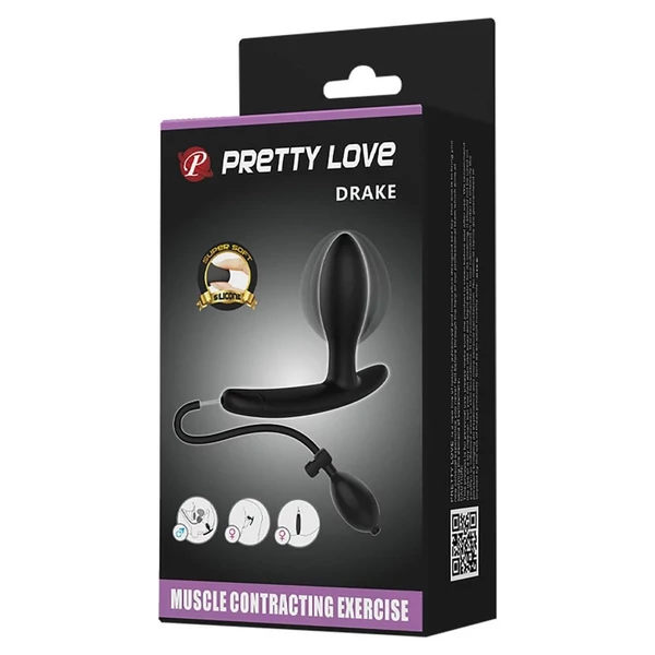 Pumpálható anális dugó Pretty love drake  plug