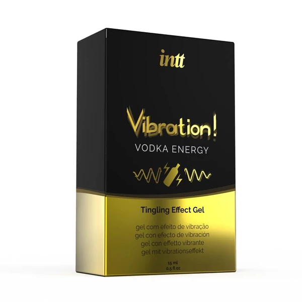Folyékony vibrátor gél vodka 15 ml