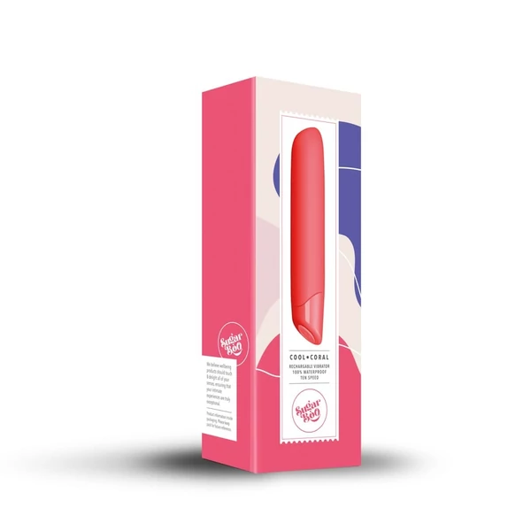 Sugarboo cool coral csiklóizgató mini vibrátor